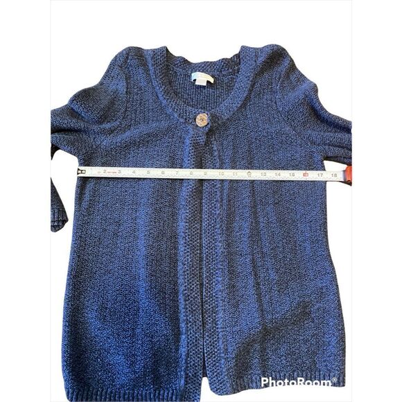 Vintage Christopher & Banks Open Front Cardigan - Picture 8 of 10